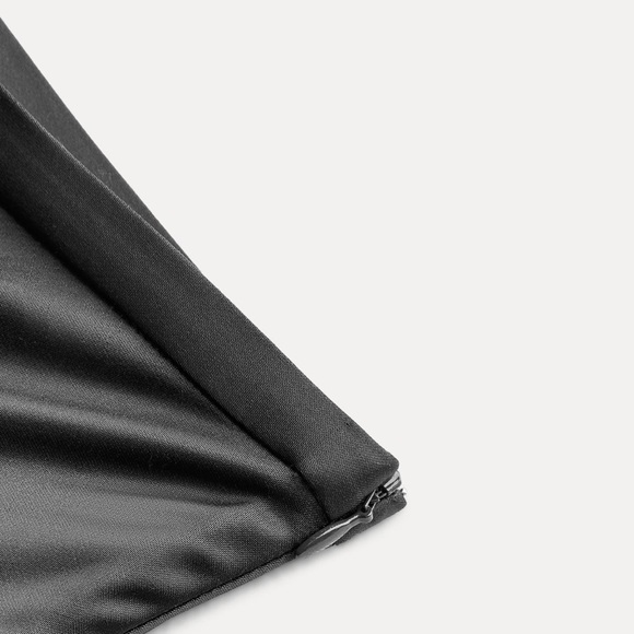 ZARA SATIN EFFECT MIDI SKIRT ZW COLLECTION - Picture 6 of 10